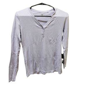 Long Sleeve UNIQLO Purple Medium Top